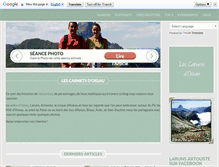 Tablet Screenshot of carnets-ossau.com